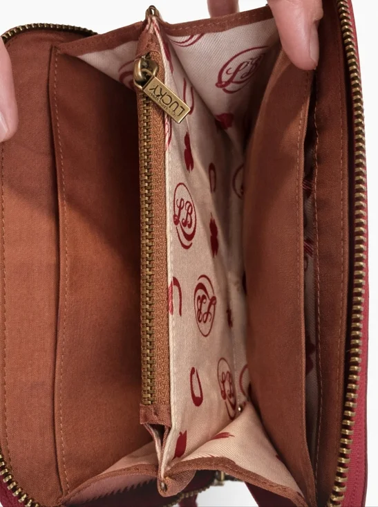 LUCKY BRAND LEATHER WALLET. EUC. - Picture 5 of 6